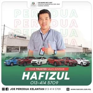 Perodua Kota Bharu Hafizul